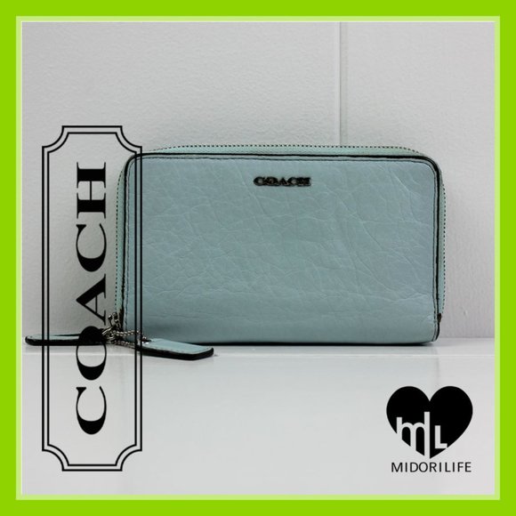 Coach Handbags - COACH Dual Zip Around Wallet